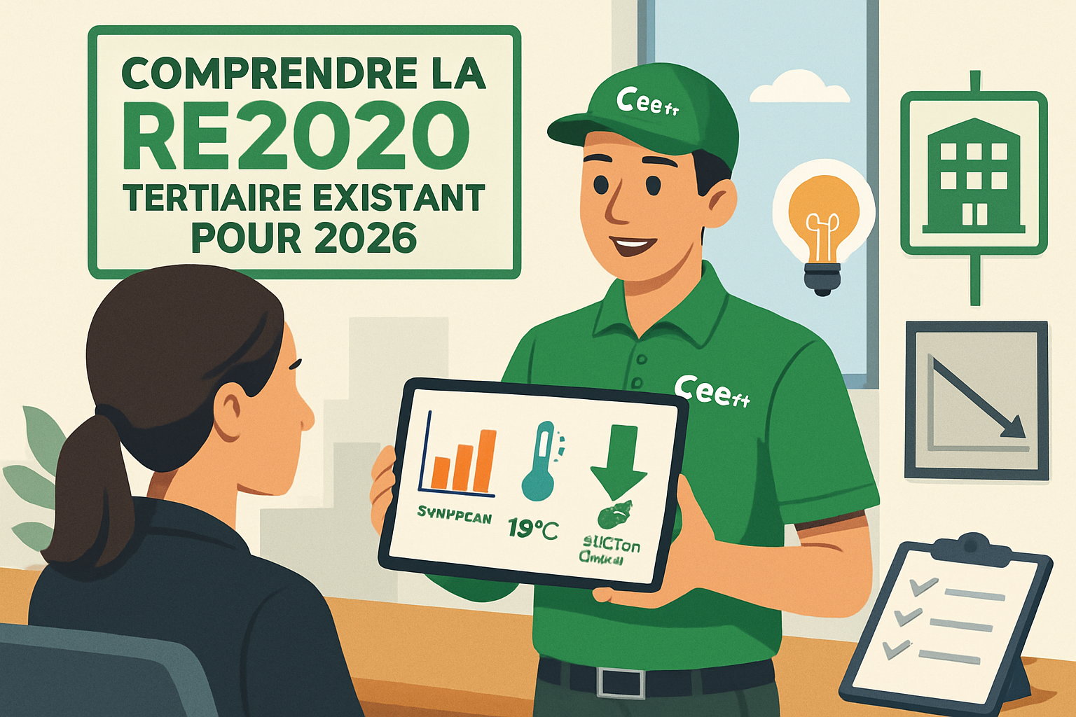 découvrez tout ce qu'il faut savoir sur la re2020 pour le secteur tertiaire existant, ses enjeux et ses exigences à respecter d'ici 2026.