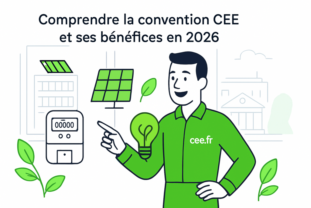 Comprendre la convention CEE et ses bénéfices en 2026