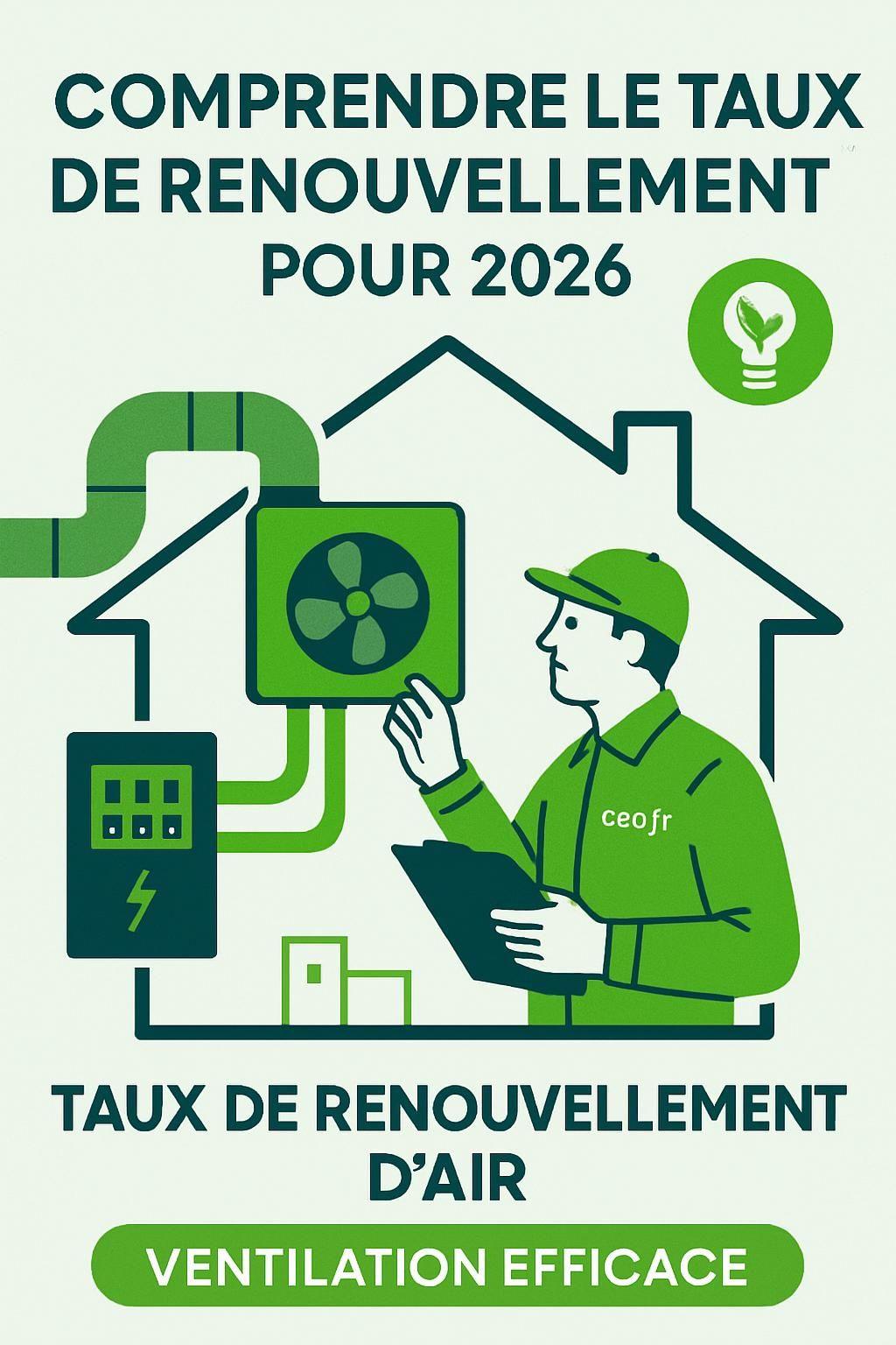 découvrez l'importance du taux de renouvellement d'air pour 2026 et comment il impacte la qualité de l'air intérieur et les normes environnementales.