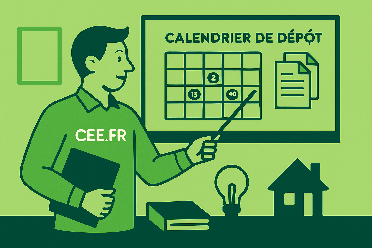 découvrez les dates clés du calendrier de dépôt des cee à respecter pour une gestion efficace de vos certificats d'économie d'énergie.