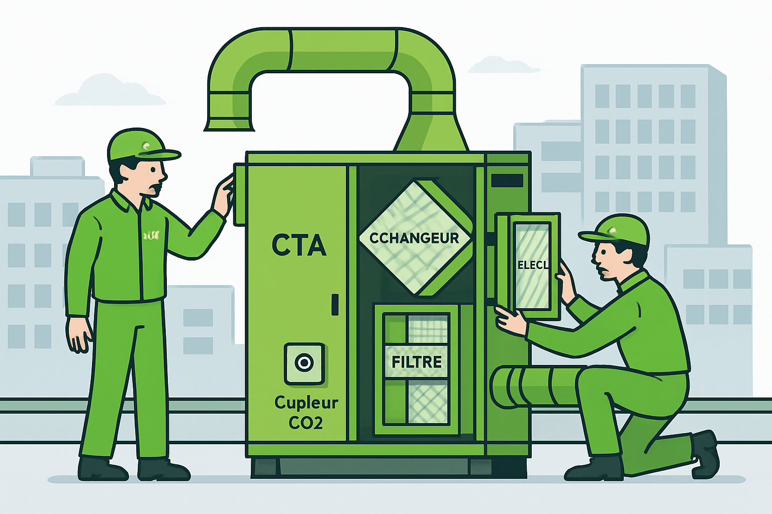 optimisez la ventilation de vos locaux tertiaires grâce à une vmc double flux performante, améliorant la qualité de l'air et réduisant les coûts énergétiques.