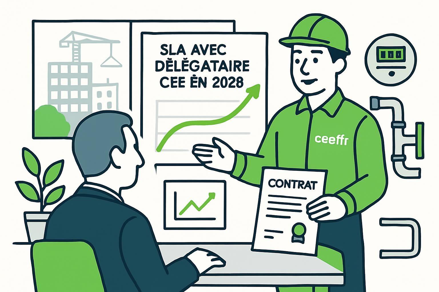 découvrez ce qu'est le sla avec délégataire cee en 2026, ses enjeux clés et comment optimiser la gestion des certificats d'économie d'énergie pour votre entreprise.