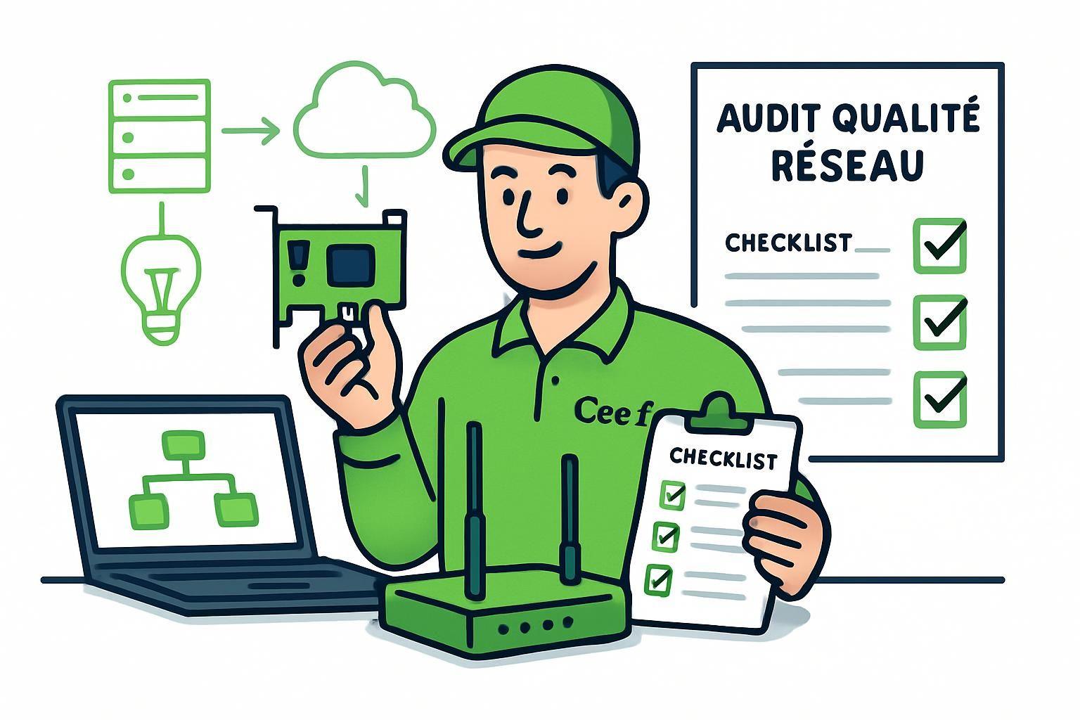 découvrez les étapes clés pour réaliser un audit qualité réseau efficace et garantir la performance optimale de votre infrastructure.