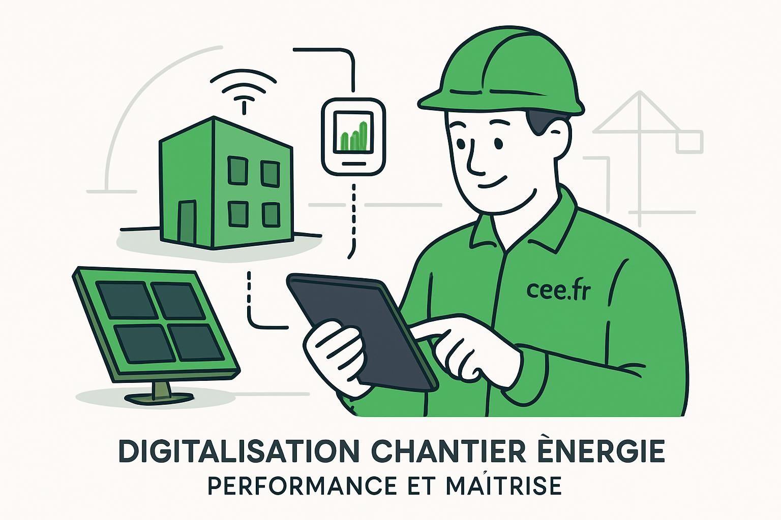 découvrez comment la digitalisation des chantiers énergie permet d'améliorer la gestion et d'optimiser la performance des projets pour un avenir plus efficace et durable.