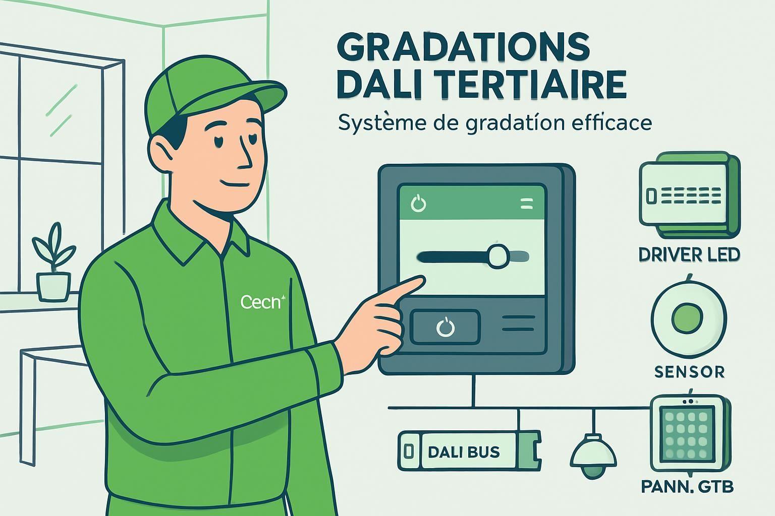 découvrez tout ce qu'il faut savoir sur les gradations dali dans le secteur tertiaire, expliquées simplement pour une compréhension rapide et efficace.