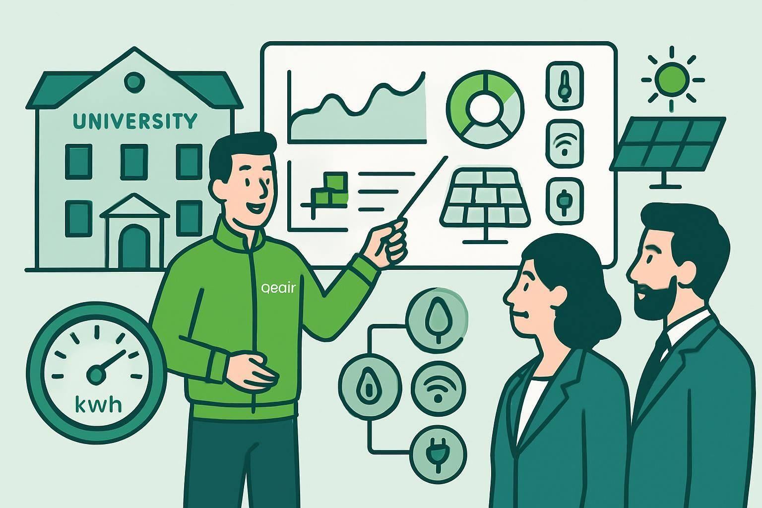 découvrez des solutions clés pour optimiser l'énergie sur les campus internes et réduire la consommation tout en améliorant la durabilité et le confort.