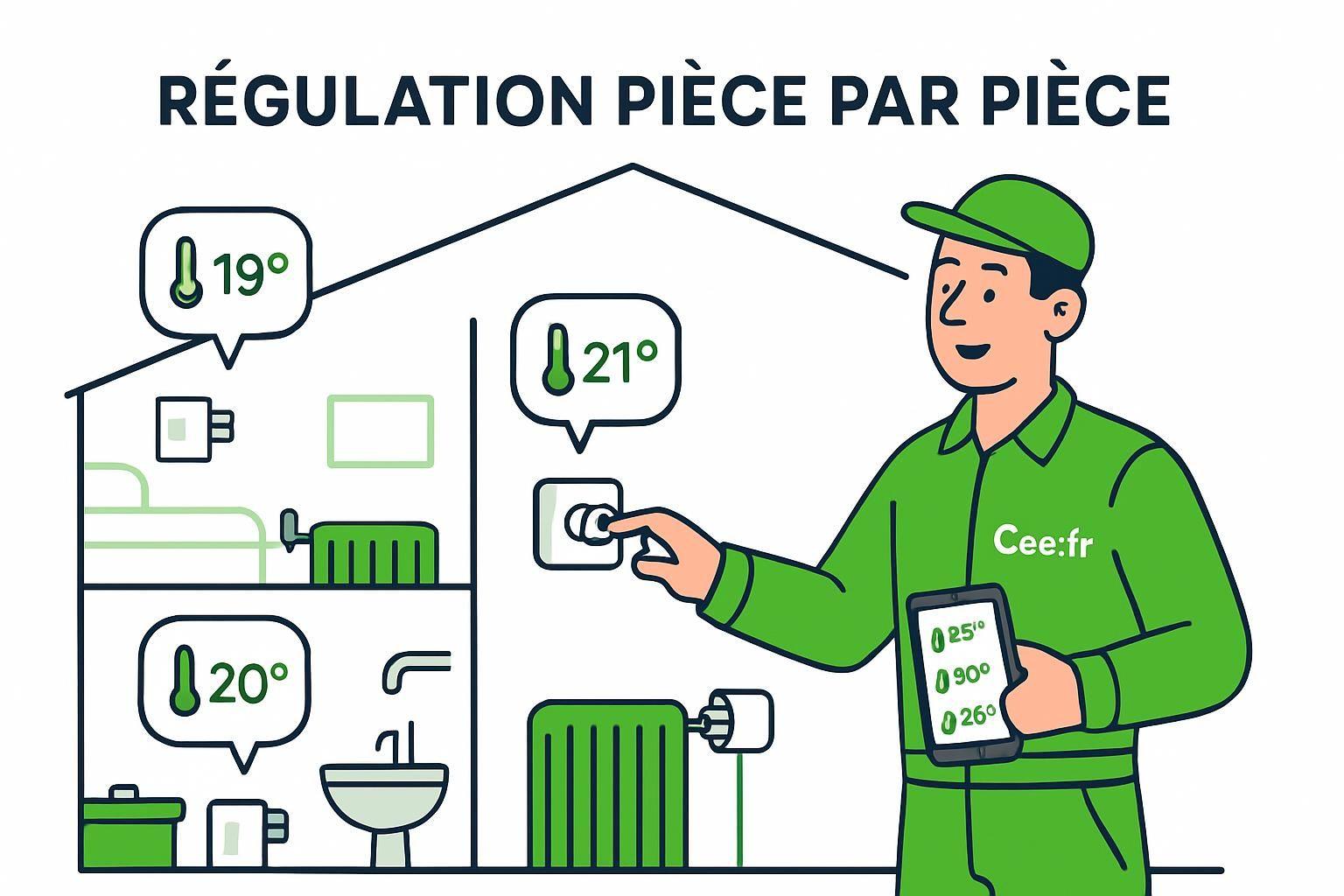 découvrez comment la régulation pièce par pièce peut optimiser votre confort thermique en ajustant précisément la température dans chaque espace de votre maison pour une efficacité énergétique maximale.