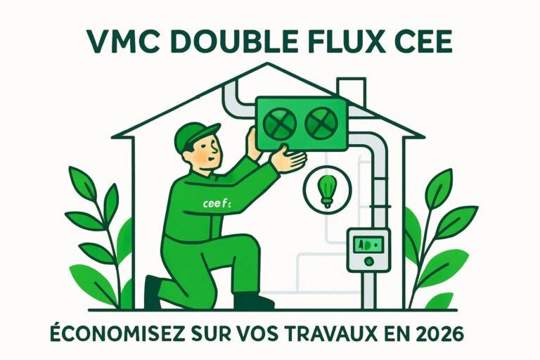 découvrez comment la vmc double flux cee peut vous faire économiser sur vos travaux en 2026 grâce aux aides et crédits d'impôt disponibles. améliorez votre confort tout en réduisant vos coûts énergétiques.