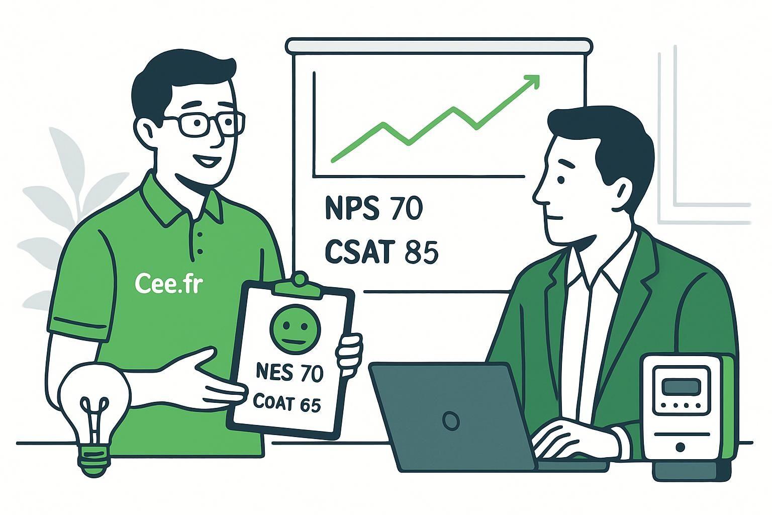 découvrez comment comprendre le cs et le nps dans le secteur b2b de l'énergie pour optimiser la satisfaction client et renforcer la fidélité.