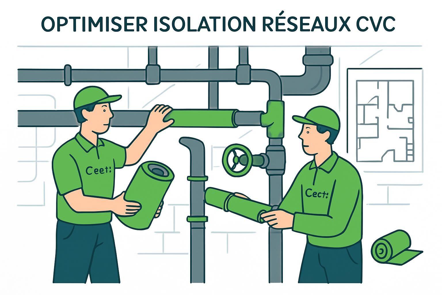 découvrez comment optimiser l'isolation des réseaux cvc pour réaliser des économies d'énergie significatives et améliorer l'efficacité thermique de vos installations.