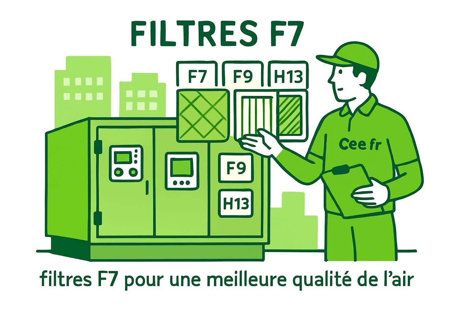 découvrez les filtres f7, f9 et h13, leurs caractéristiques et avantages pour améliorer la qualité de l'air intérieur.