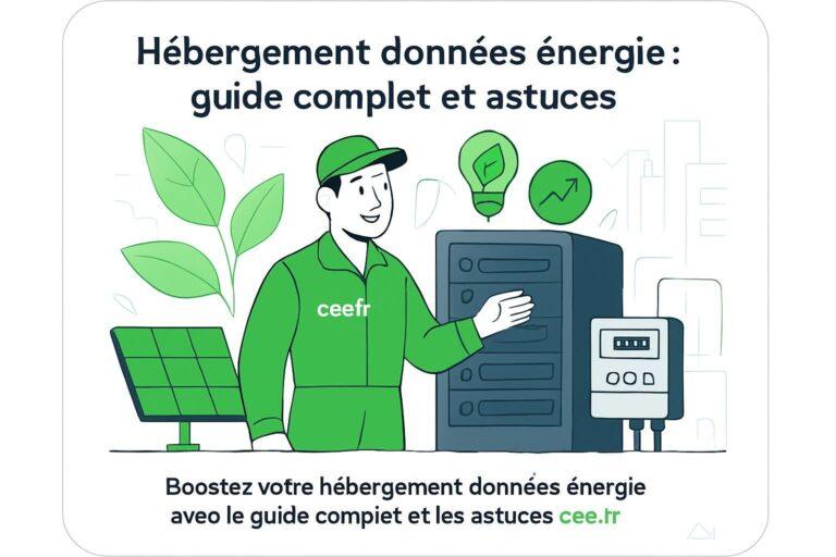 découvrez notre guide complet sur l'hébergement des données énergie avec des astuces pratiques pour optimiser la gestion et la sécurité de vos informations.