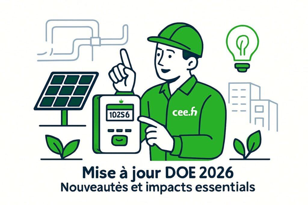 mise à jour DOE 2026 : nouveautés et impacts essentiels