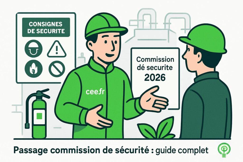passage commission de sécurité : guide complet 2026