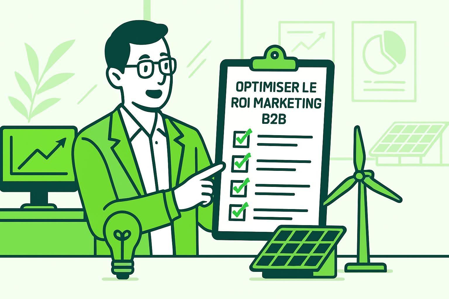 découvrez comment maximiser le retour sur investissement marketing b2b dans le secteur de l'énergie grâce à des stratégies efficaces et adaptées.