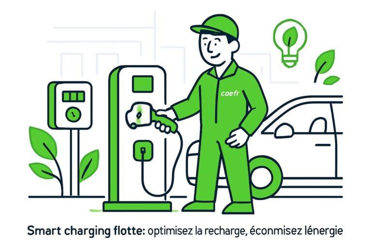 découvrez comment le smart charging flotte optimise la recharge des véhicules électriques, réduisant les coûts et améliorant l'efficacité énergétique de votre parc automobile.